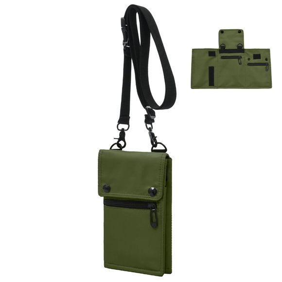 Anti Theft Travel Bag Small Crossbody Phone Purse Foldable Hidden Wallets :) - Picture 1 of 6